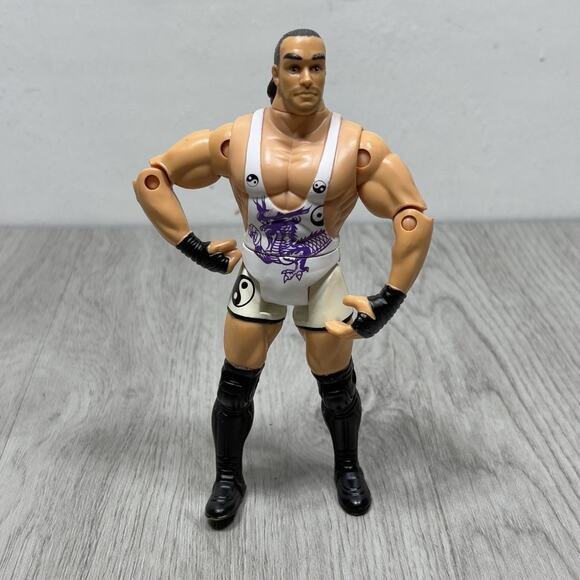 ECW ROB VAN DAM FIGURE 1999 HHC JAKKS PACIFIC WWF WWE - Picture 1 of 6